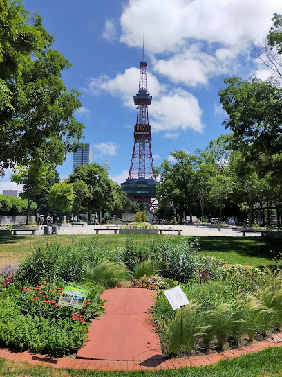 Odori Park fountain