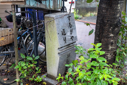 羽田道の石碑