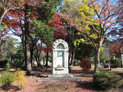 鳥居龍雄君 碑
