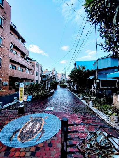 境橋跡（谷端川）