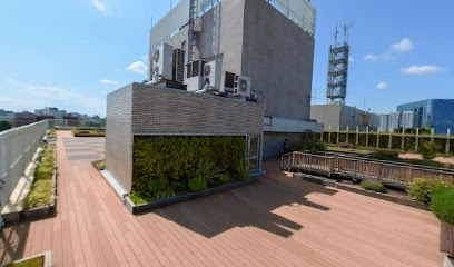 品川区役所 ルーフガーデン 屋上庭園