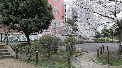 大横川親水公園 すみだむかしばなし・本所七不思議・モザイクパネル