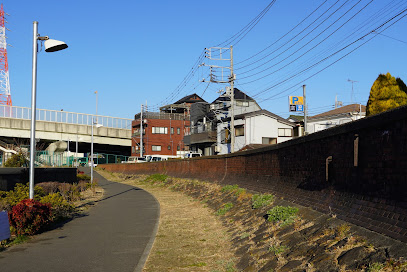 赤レンガ堤防