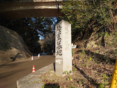 比治山公園内の道しるべ