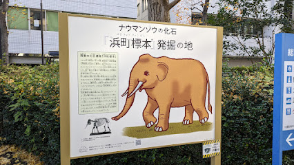 ナウマンゾウの化石「浜町標本」発掘の地
