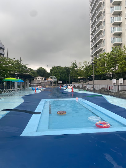 木場親水公園 じゃぶじゃぶ池