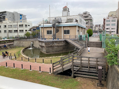 Oyokogawa Shinsui Park, Tokyo Skytree View