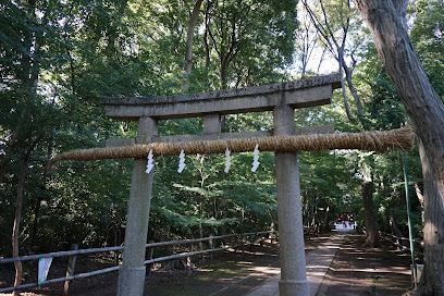 喜多見氷川神社石鳥居