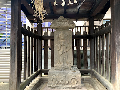 白幡の享保十二年銘庚申塔