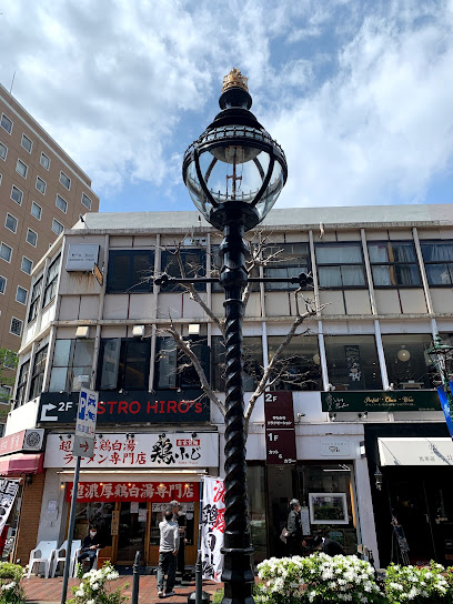 First Gas Lamps in Japan