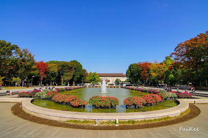Ueno Park square