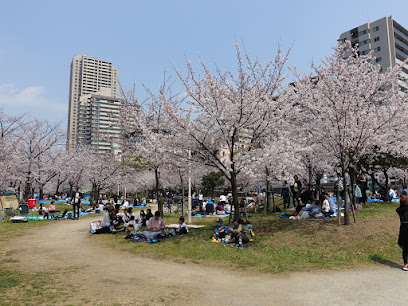Osaka Waterfront Park “Sakuranomiya Beach”